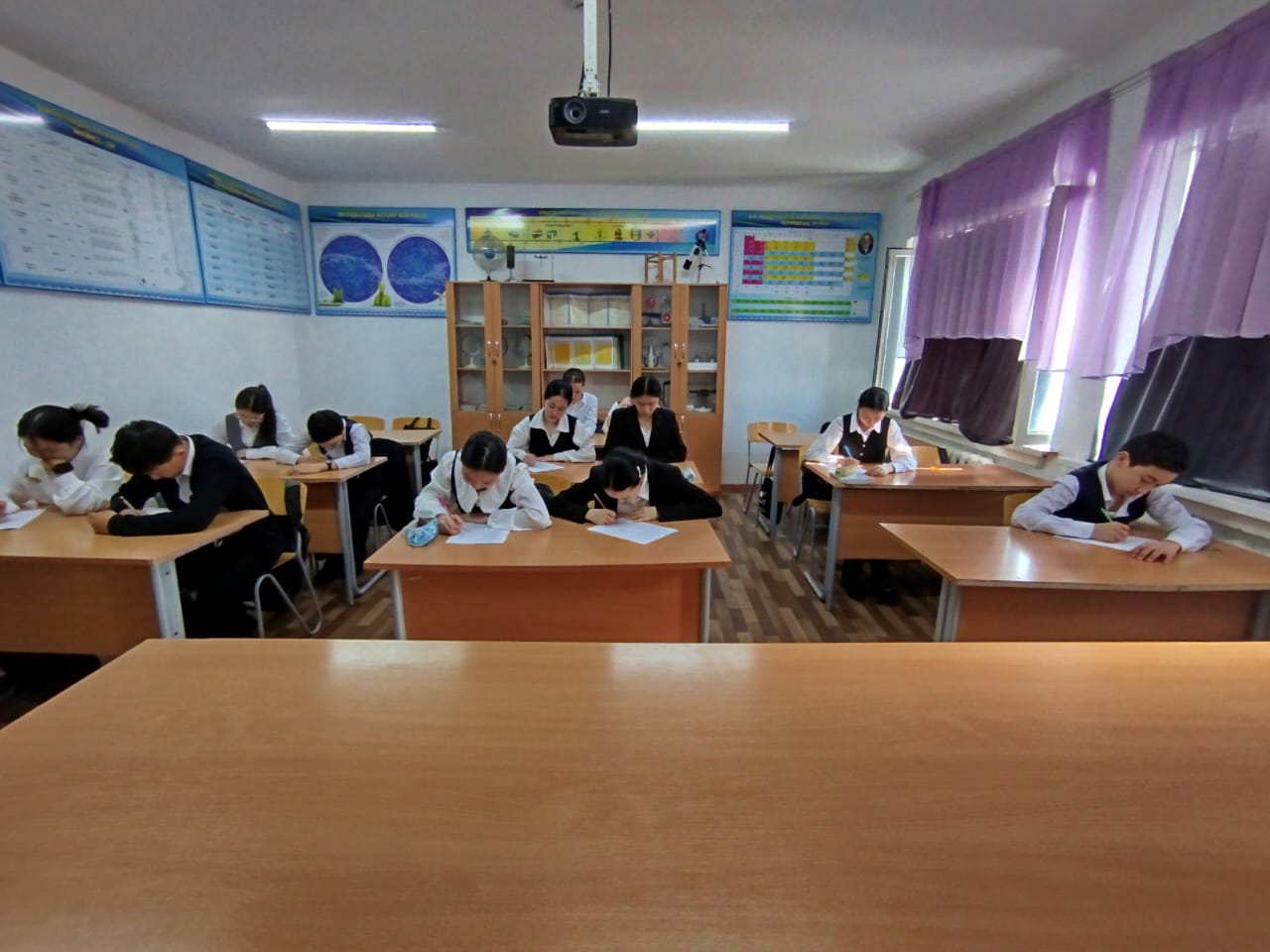 Жуалы ауданының білім бөлімінің 17.02.2025ж. №140 хаты негізінде кәмелетке толмағандар арасындағы діни ахуалды зерделеу мақсатында   9-11 сынып оқушыларынан сауалнама алынды.